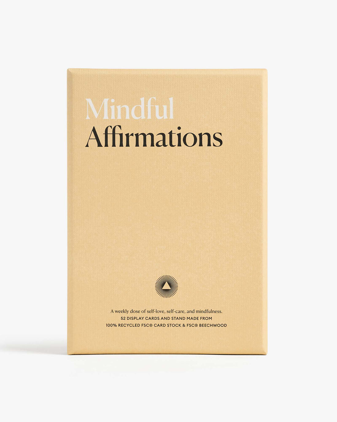 Weekly Self-Love Affirmation Cards with Stand