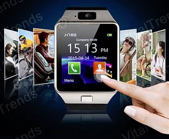 Bluetooth Smartwatch with Camera & Activity Tracker