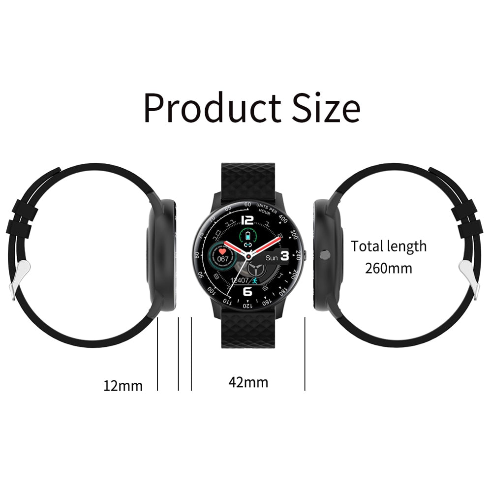 Smartwatch Fitness Tracker with Heart Rate Monitor