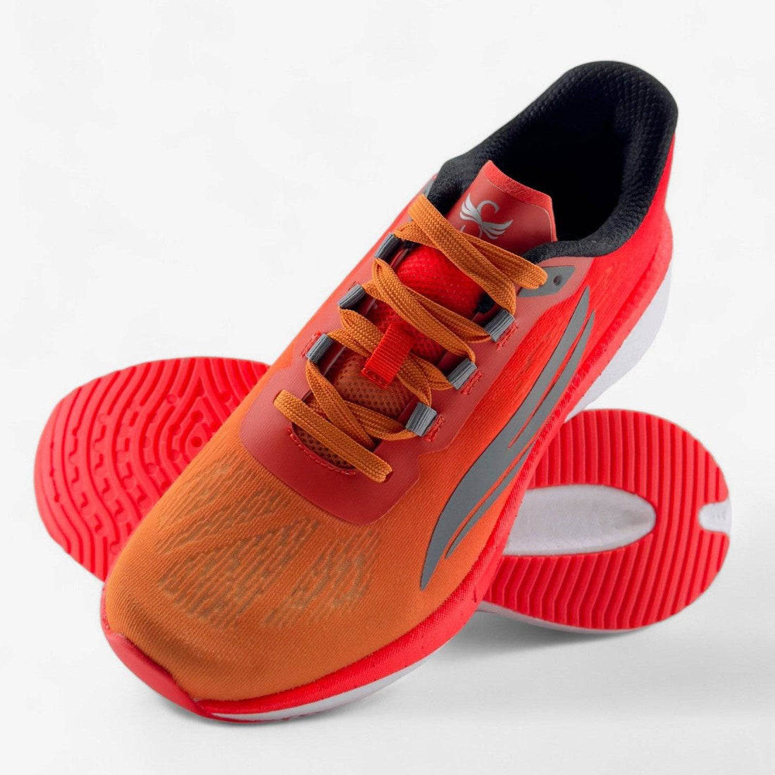 HORUS Men's Orange Athletic Shoes