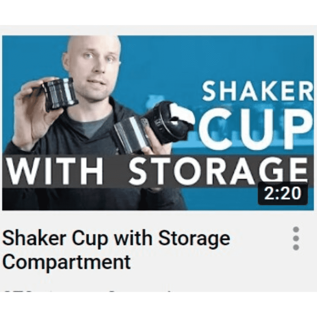 PLUS Shaker Cup, 24oz, Black, CLEARANCE 50% Off (Already discounted)