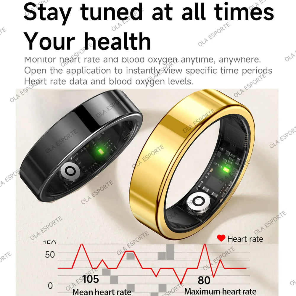2026 Smart Ring Health & Fitness Tracker