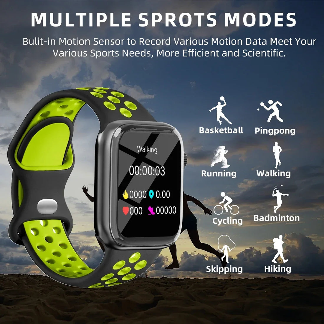 Series 8 Smartwatch Fitness Tracker