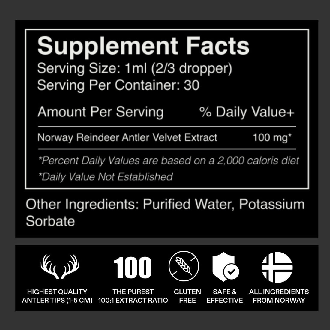 Elite Reindeer Antler Extract