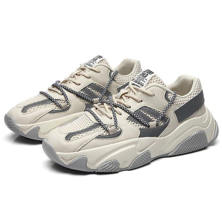 Men's Breathable Mesh Running & Basketball Sneakers