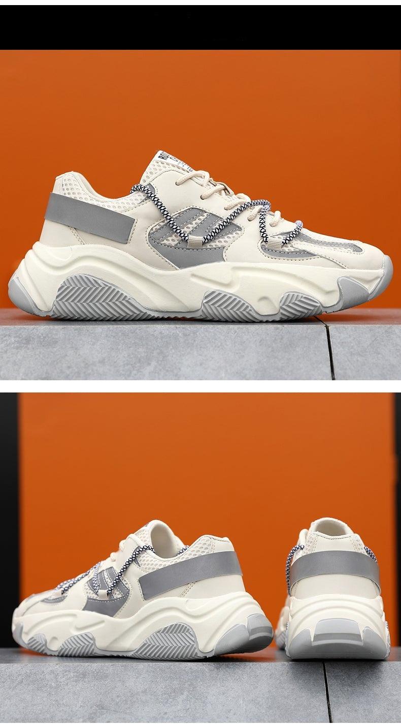 Men's Breathable Mesh Running & Basketball Sneakers