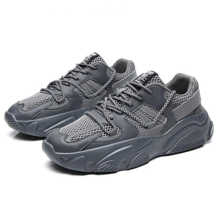 Men's Breathable Mesh Running & Basketball Sneakers