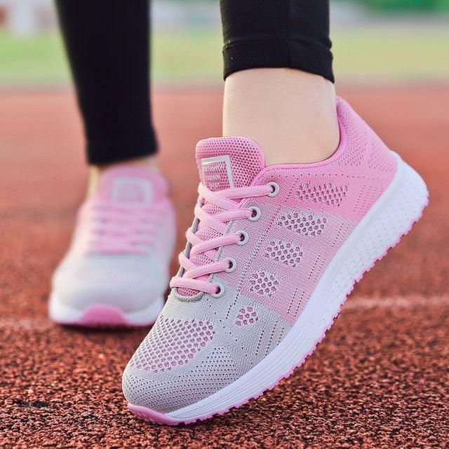 Women's Breathable Mesh Walking Sneakers